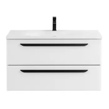 Тумба под раковину Cezares Eco 75 см ECO-750-2C-SO-BO Bianco Opaco