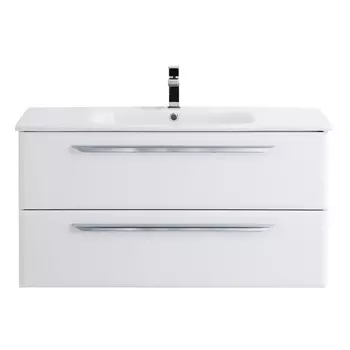 Тумба под раковину Cezares Eco 77 см ECO-CER-800-2C-SO-BL Bianco Lucido