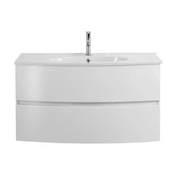 Тумба под раковину Cezares Elettra 100 см 55525 подвесная, белая