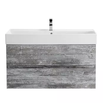 Тумба под раковину Cezares Molveno 80 см MOLVENO 46-80-2C-SO-LG Legno Grigio