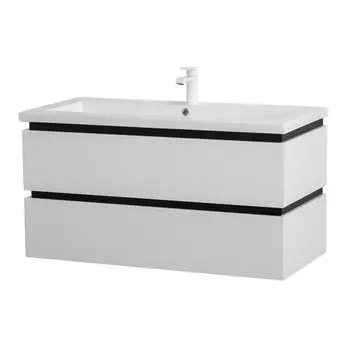 Тумба под раковину Cezares Plane 100 см PLANE-1000-2C-SO-BL Bianco Lucido
