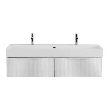 Тумба под раковину Cezares Premium 120 см 55426 подвесная, Bianco Opaco