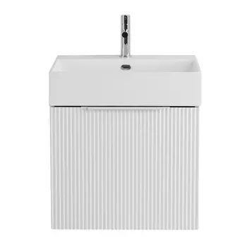 Тумба под раковину Cezares Premium 50 см 55431 подвесная, Bianco Opaco