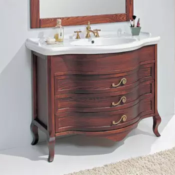 Тумба под раковину Cezares Rondo 100 см Noce