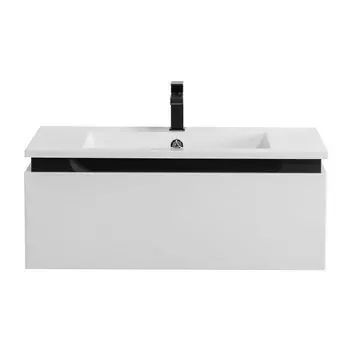 Тумба под раковину Cezares Slider 80 см SLIDER-800-1C-SO-BO Bianco Opaco