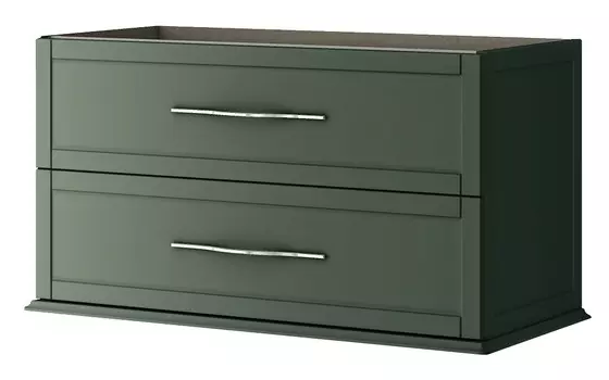 Тумба под раковину Cezares Tiffany 103 см 55331 подвесная, Verde opaco