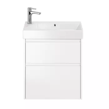 Тумба под раковину Dreja Slim 65 см 99.0401 белый