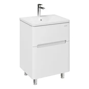 Тумба под раковину Grossman Адель 59 см 106039 напольная белая