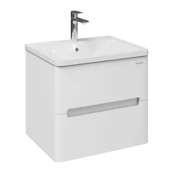 Тумба под раковину Grossman Адель 59 см 106038 подвесная белая