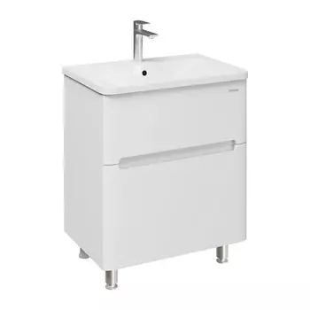Тумба под раковину Grossman Адель 69 см 107018 напольная белая