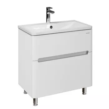 Тумба под раковину Grossman Адель 79 см 108023 напольная белая