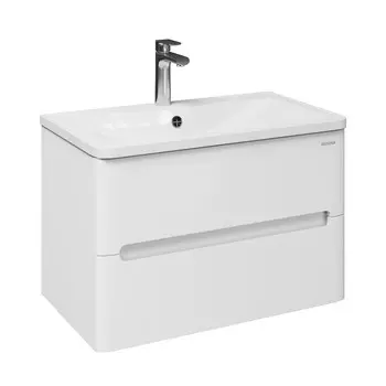 Тумба под раковину Grossman Адель 79 см 108022 подвесная белая