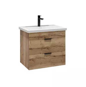 Тумба под раковину Grossman Форта 106005 подвесная 60 см, дуб галифакс