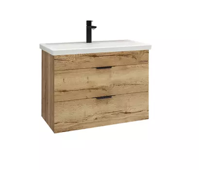 Тумба под раковину Grossman Форта 107003 подвесная 70 см, дуб галифакс
