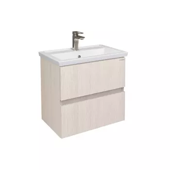 Тумба под раковину Grossman Юнит 56 см 206017 подвесная, кадена лайт