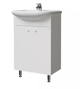 Тумба под раковину Grossman Крит-Эко 48 см 105005 напольная белая