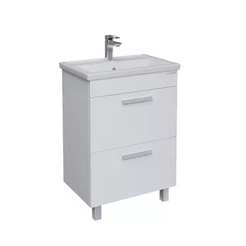 Тумба под раковину Grossman Нео 56 см 106028 напольная, белая