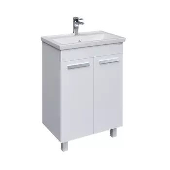 Тумба под раковину Grossman Нео 66 см 107013-1K напольная, белая