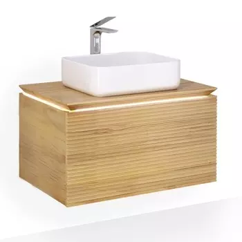 Тумба под раковину Jorno Karat Kar.01.80/P/BuL 80х54 бук светлый