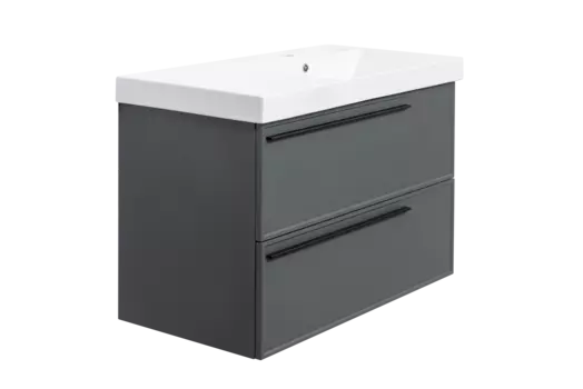 Тумба под раковину La Fenice Elba Grigio TWIN FNC-01-ELB-G-80-2 80 см серо-зеленый