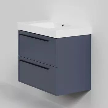 Тумба под раковину La Fenice Elba TWIN 80 см FNC-01-ELB-BG-80-2 подвесная, Blu grigio