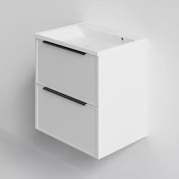 Тумба под раковину La Fenice Simpla 100 см FNC-01-SIM-B-100-2 белая матовая