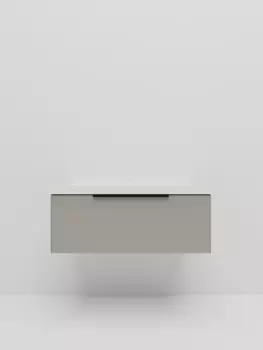 Тумба под раковину La Fenice Simpla 100 см FNC-01-SIM-C-100 бежевая матовая