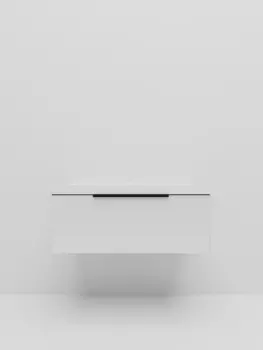 Тумба под раковину La Fenice Simpla 100 см FNC-01-SIM-B-100 белая матовая