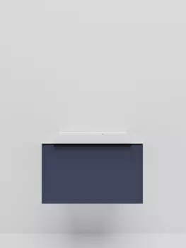 Тумба под раковину La Fenice Simpla 60 см FNC-01-SIM-BG-60 синая матовая