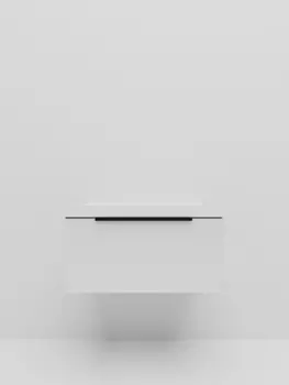 Тумба под раковину La Fenice Simpla 80 см FNC-01-SIM-B-80 белая матовая