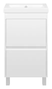 Тумба под раковину Misty Алиса 48 см Э-Али01050-0112Я напольная, белая
