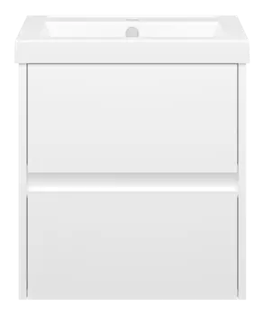 Тумба под раковину Misty Алиса 48 см Э-Али01050-011П2Я подвесная, белая