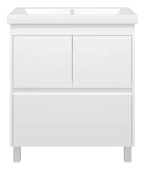 Тумба под раковину Misty Алиса 72 см Э-Али01075-0112Я напольная, белая