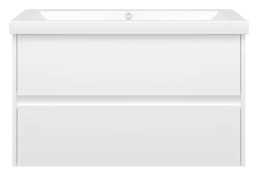 Тумба под раковину Misty Алиса 88 см Э-Али01090-011П2Я подвесная, белая