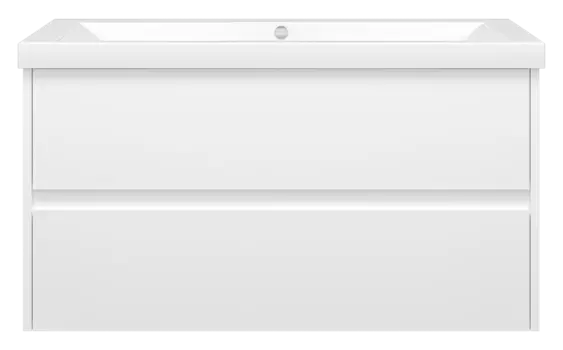 Тумба под раковину Misty Алиса 98 см Э-Али01100-011П2Я подвесная, белая