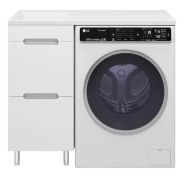 Тумба под раковину Misty Байкал 39 см УТ000014753 напольная, белая