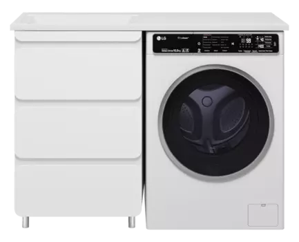 Тумба под раковину Misty Чегет 55 см П-Чег-01055-01Н3Я напольная, белая