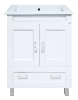 Тумба под раковину Misty Дива 82 см П-Див01085-013Пр напольная, белая