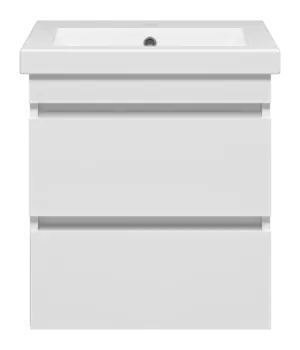 Тумба под раковину Misty Енисей 47 см Э-Ени01050-012По2Я подвесная, белая