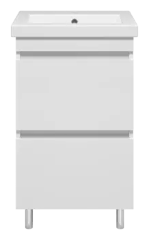 Тумба под раковину Misty Енисей 47 см Э-Ени01050-0112Я напольная, белая