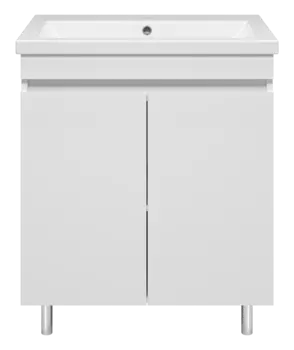 Тумба под раковину Misty Енисей 66 см Э-Ени01070-012 напольная, белая