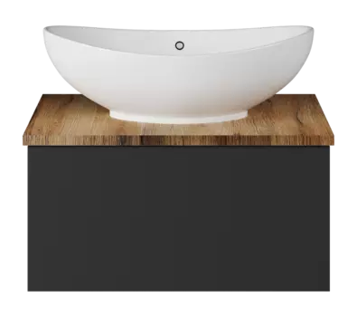 Тумба под раковину Misty Ива 60 см П-Ива-01060-481Я подвесная, светлое дерево