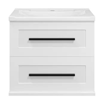 Тумба под раковину Misty Модерн 60 см П-Мод09060-011Пр подвесная, белая
