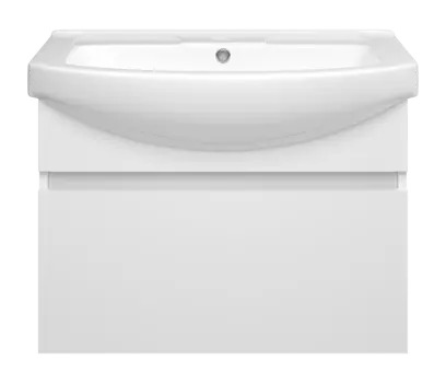 Тумба под раковину Misty Монро 72 см Э-Мнр01075-011Я подвесная, белая