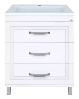 Тумба под раковину Misty Терра 70 см П-Тер01070-0113Я напольная, белая