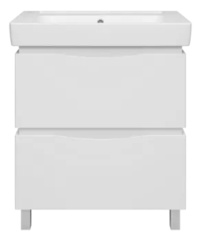 Тумба под раковину Misty Венера 74 см П-Внр01080-012Я напольная, белая
