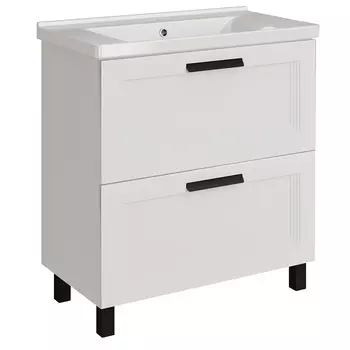Тумба под раковину напольная ASB-mebel София 76 см 10942 белая