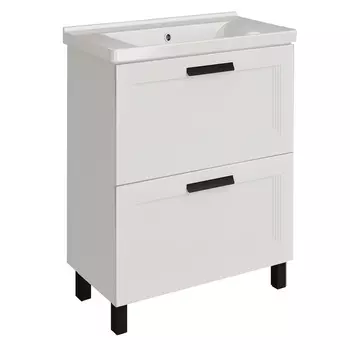 Тумба под раковину напольная ASB-mebel София 56 см 10943 белая