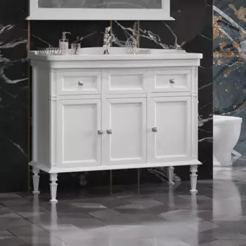 Тумба под раковину Opadiris Кантара 00-00003680 белый матовый