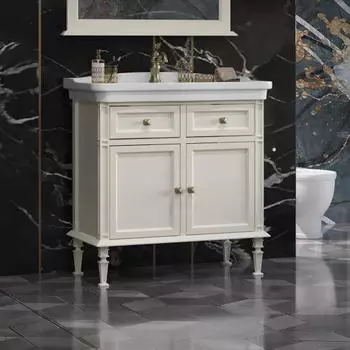 Тумба под раковину Opadiris Кантара 82 см 00-00005566 слоновая кость